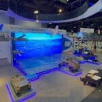 led screen and led floor ausa exhibition 1